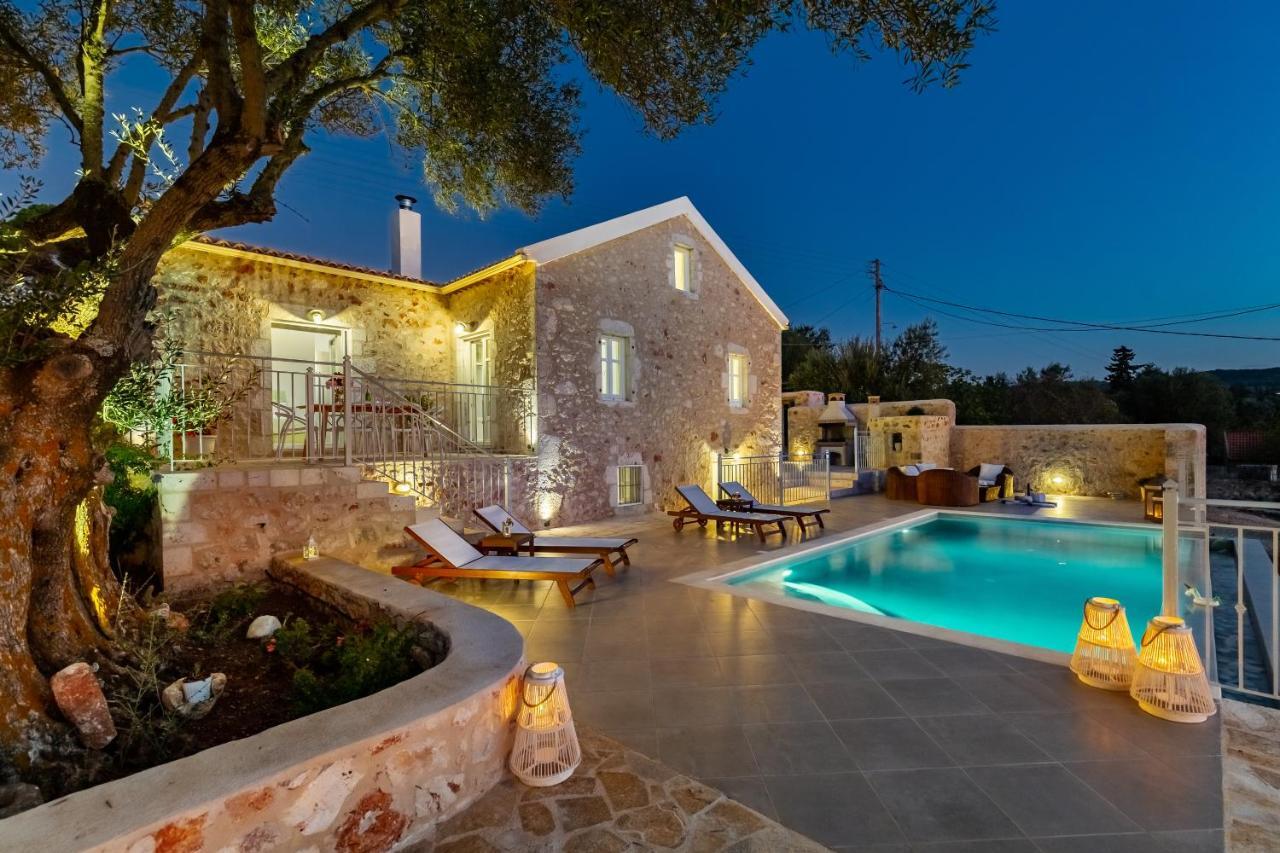 Fiscardo Luxury Stone Villa Alex ,With Sunset View! Fiskardo Dış mekan fotoğraf